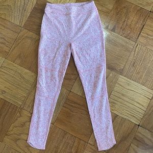 Gymshark Fleur texture leggings